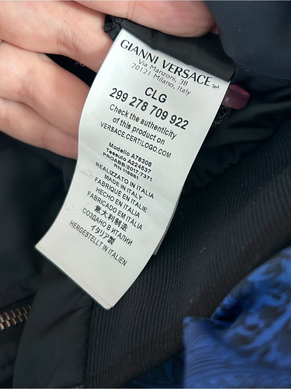 Versace Jacket - Reversible - Picture 11 of 13